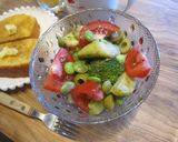 たこと野菜のバジルソース和え作り方11写真