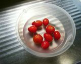 冷凍ミニトマトで☆さっぱり冷製パスタ作り方2写真