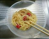 冷凍ミニトマトで☆さっぱり冷製パスタ作り方6写真