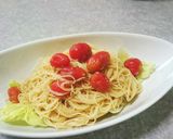 冷凍ミニトマトで☆さっぱり冷製パスタ作り方7写真