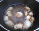 鶏ささみで親子うどん作り方3写真