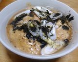 鶏ささみで親子うどん作り方8写真