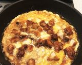 残り物リメイク！☆からあげとじ丼☆作り方3写真
