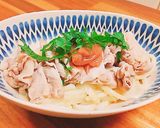 梅入り豚しゃぶうどん♥作り方6写真