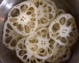 さっぱり！梅味のレンコンのはさみ揚げ作り方1写真