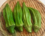 ☆簡単オクラの蒸し焼き☆作り方1写真
