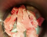 圧力鍋でトロトロ✨牛スジの煮込み作り方1写真