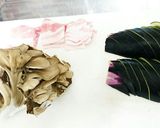 簡単☆ナスと舞茸と豚バラの玉子炒め☆作り方1写真