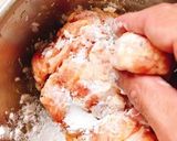 豚バラ薄切り肉の柔らかロール酢豚作り方6写真