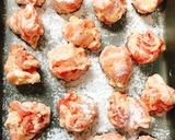 豚バラ薄切り肉の柔らかロール酢豚作り方7写真