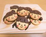 簡単かわいい♥お顔の型抜きクッキー！作り方13写真