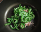 苦くない！ゴーヤとツナの簡単炒め作り方4写真
