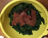 モロヘイヤの梅肉和え作り方3写真