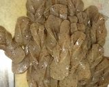 【簡単常備菜】蒟蒻のピリ辛生姜醤油煮！作り方1写真