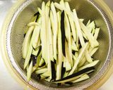ピリ辛★肉味噌で。なすのジャージャー麺風作り方8写真