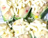 簡単美味しいピーマンのチーズポテト詰め作り方8写真