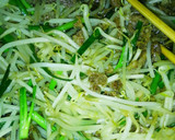 簡単＊牛肉ともやしのオイスター醤油炒め作り方5写真