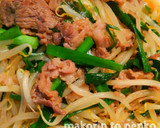 簡単＊牛肉ともやしのオイスター醤油炒め作り方7写真