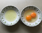 【簡単】キャラ弁 ひまわり 薄焼き卵①作り方1写真