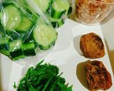 ＊焼き梅干しdeきゅうりの梅おかか和え＊作り方2写真