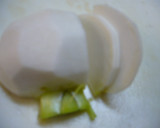 ゆず風味☆かぶの千枚漬け風☆即席漬け作り方1写真