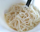 素麺でおやつ～カリカリシュガバター素麺～作り方1写真