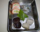 おせちの残りで茶碗蒸し作り方1写真