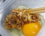 トースターで簡単！納豆ドリア風作り方2写真