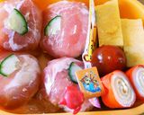 生ハムおにぎり作り方3写真