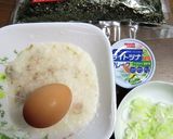 火を使わずに、ツナ入り夏のとろろ丼ランチ作り方1写真