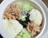 火を使わずに、ツナ入り夏のとろろ丼ランチ作り方3写真