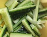 ササミきゅうりの甘酢胡麻和え作り方1写真