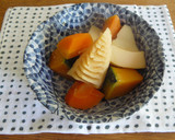 簡単！三種野菜の煮物作り方2写真