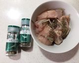 下味つけて焼くだけ♪爽やかハーブチキン作り方1写真
