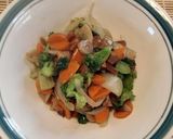 たっぷり野菜とスルメイカで中華丼の具作り方11写真