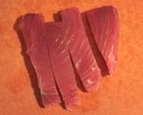超簡単。まぐろの醤油漬け丼作り方2写真