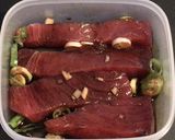 超簡単。まぐろの醤油漬け丼作り方3写真