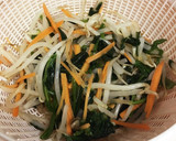 節約&簡単に一品！もやし柚子風味の和え物作り方1写真