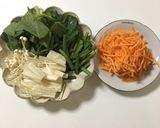 夏にぴったり野菜たっぷりヘルシービビンバ作り方1写真