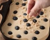 ブルーベリーの クランブルチーズケーキ作り方9写真