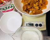 しっとり♡かぼちゃのケーキ＊ミキサー作り方3写真