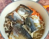 ル・クルーゼで♪鯖の炊き込みご飯作り方8写真