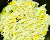 手抜き！生パスタ風ペペロンチーノうどん！作り方6写真