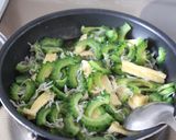 簡単＊ゴーヤとちりめんじゃこの常備菜作り方3写真