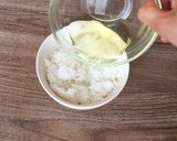 レンジで簡単!カルボナーラ風卵かけご飯作り方3写真
