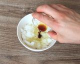 レンジで簡単!カルボナーラ風卵かけご飯作り方4写真