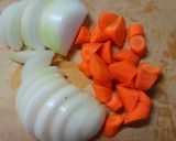 簡単♪豆と きのこ 鶏むね肉のトマト煮♡作り方2写真