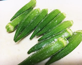 ちくわオクラ詰め作り方1写真