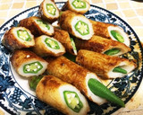 ちくわオクラ詰め作り方7写真