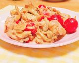 豚とトマトのヨーグルトソースチーズ炒め♥作り方5写真